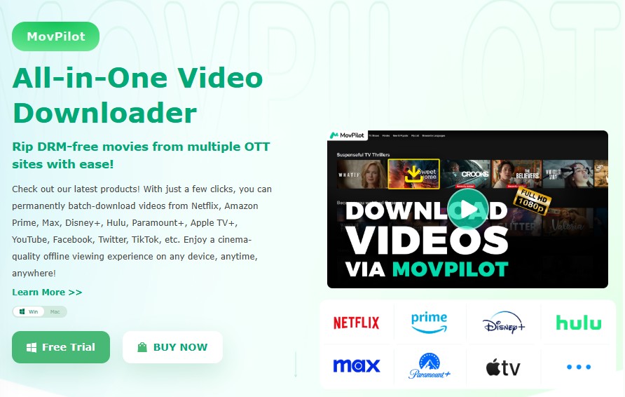 Movpilot Video Downloader